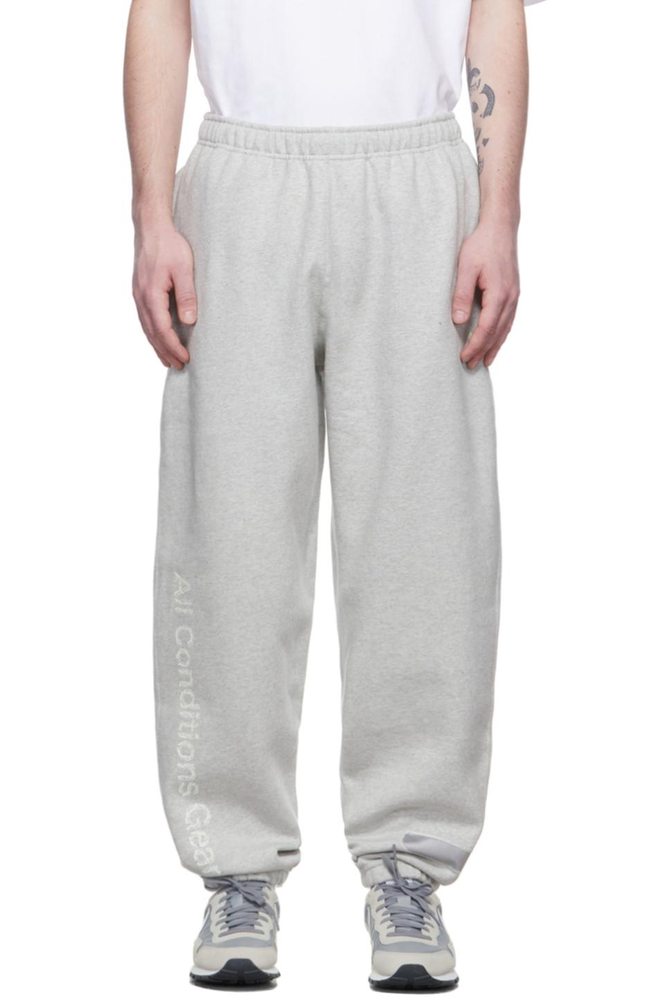 [XXS]ACG 써마 핏 플리스 팬츠 에어로라 그레이 헤더 - US/EU