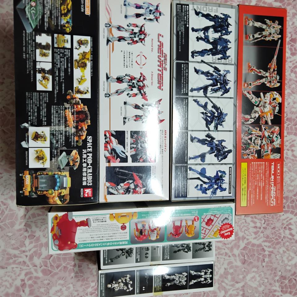 코토부키야.하세가와(여러가지)피규어 일괄(미조립)