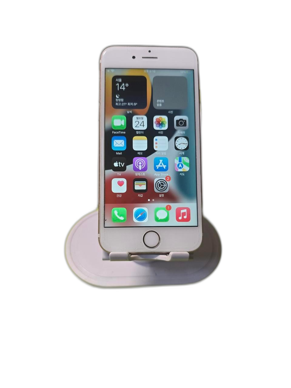아이폰 6s 64g  84% 로즈골드