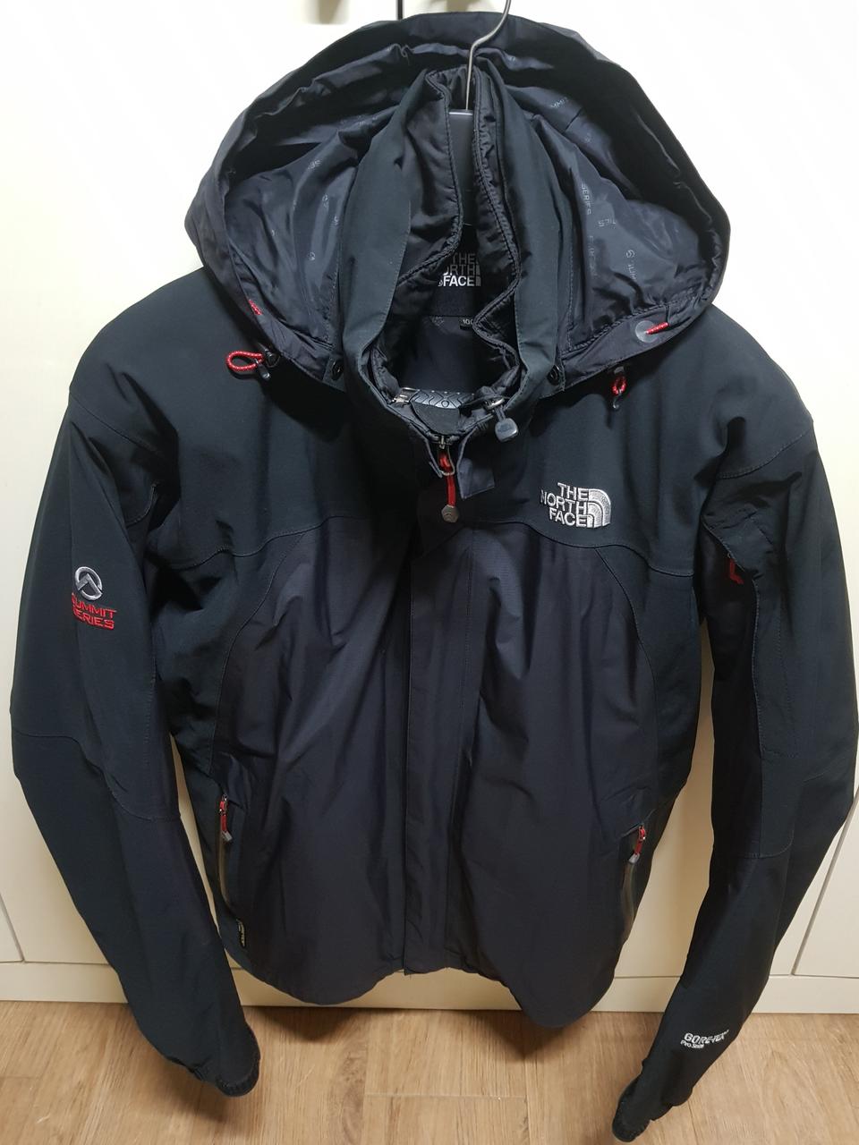 노스페이스 고어텍스 프로쉘 바람막이 경량패딩세트 100