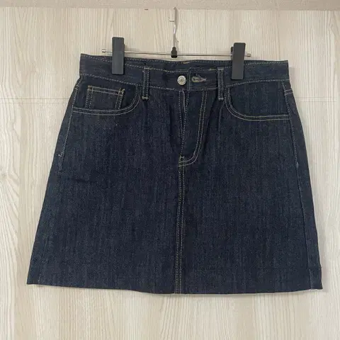 데님 청치마 L사이즈 30인치 미니스커트