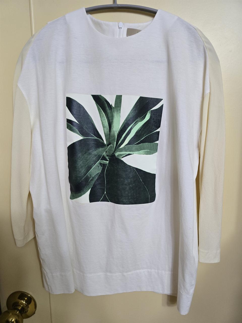 르베이지 정품 면 블라우스