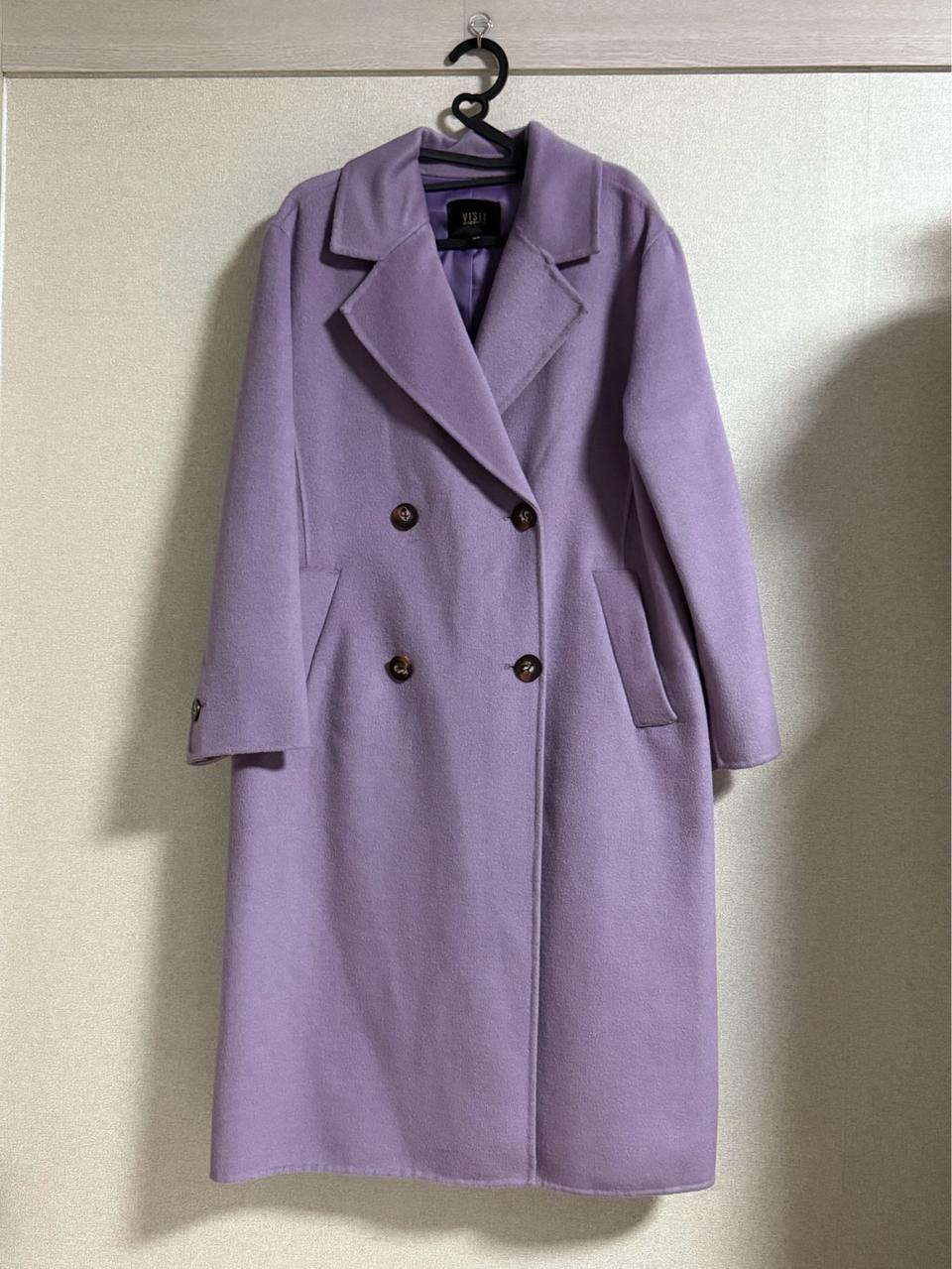 비지트인뉴욕 핸드메이드 롱 코트 66 루즈핏