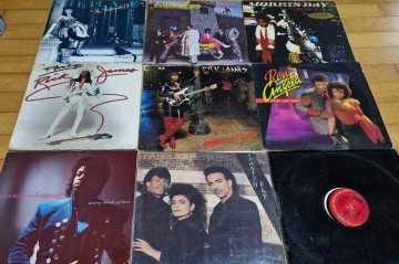 80년대~~ 흑인음악/ LP음반 9장 입니다.