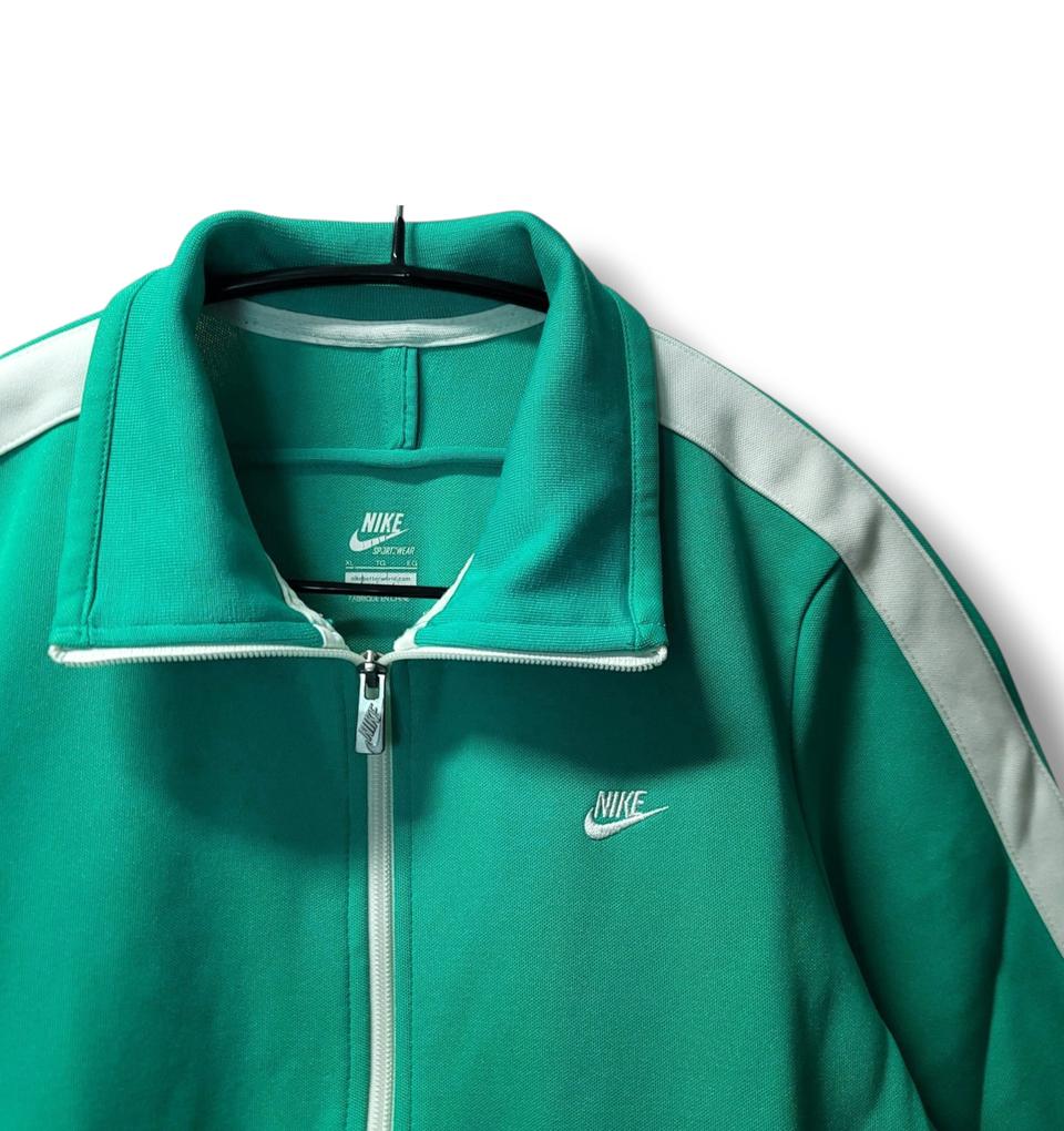 [XL/95] 나이키 민트&화이트 사이드라인 집업 져지