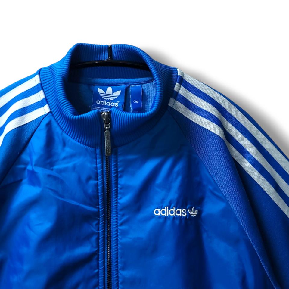 [90] 아디다스 블루 TRIXTOP 트랙탑 집업 져지