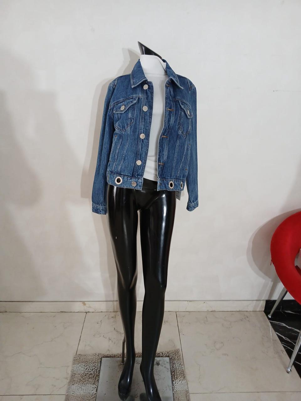 (새상품) 신상 끌로디피에로 데님 자켓 55