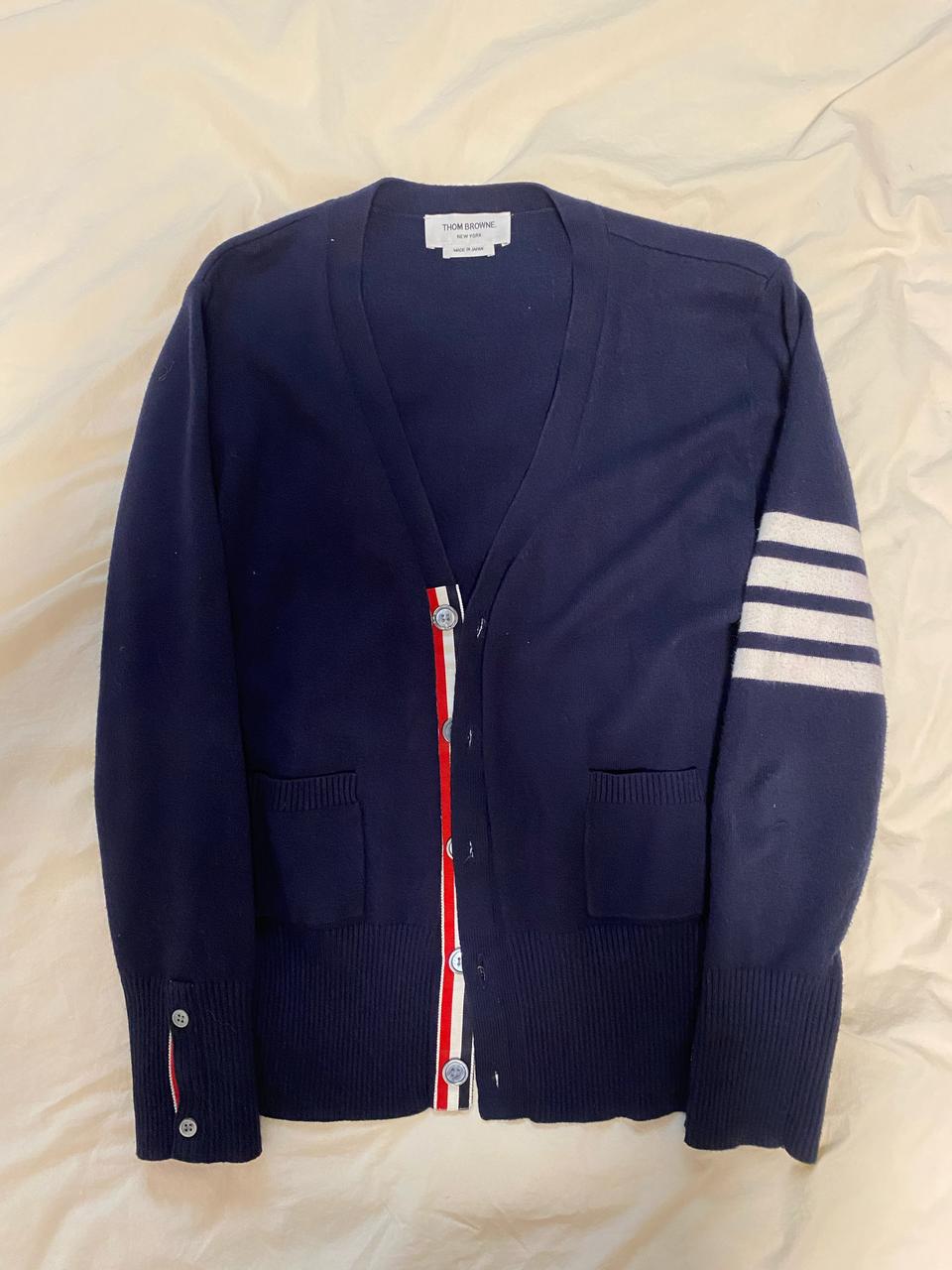 톰브라운 밀라노스티치 가디건