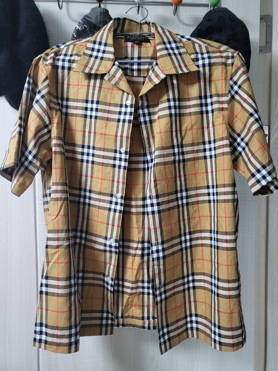 버버리셔츠 정품 남성M사이즈