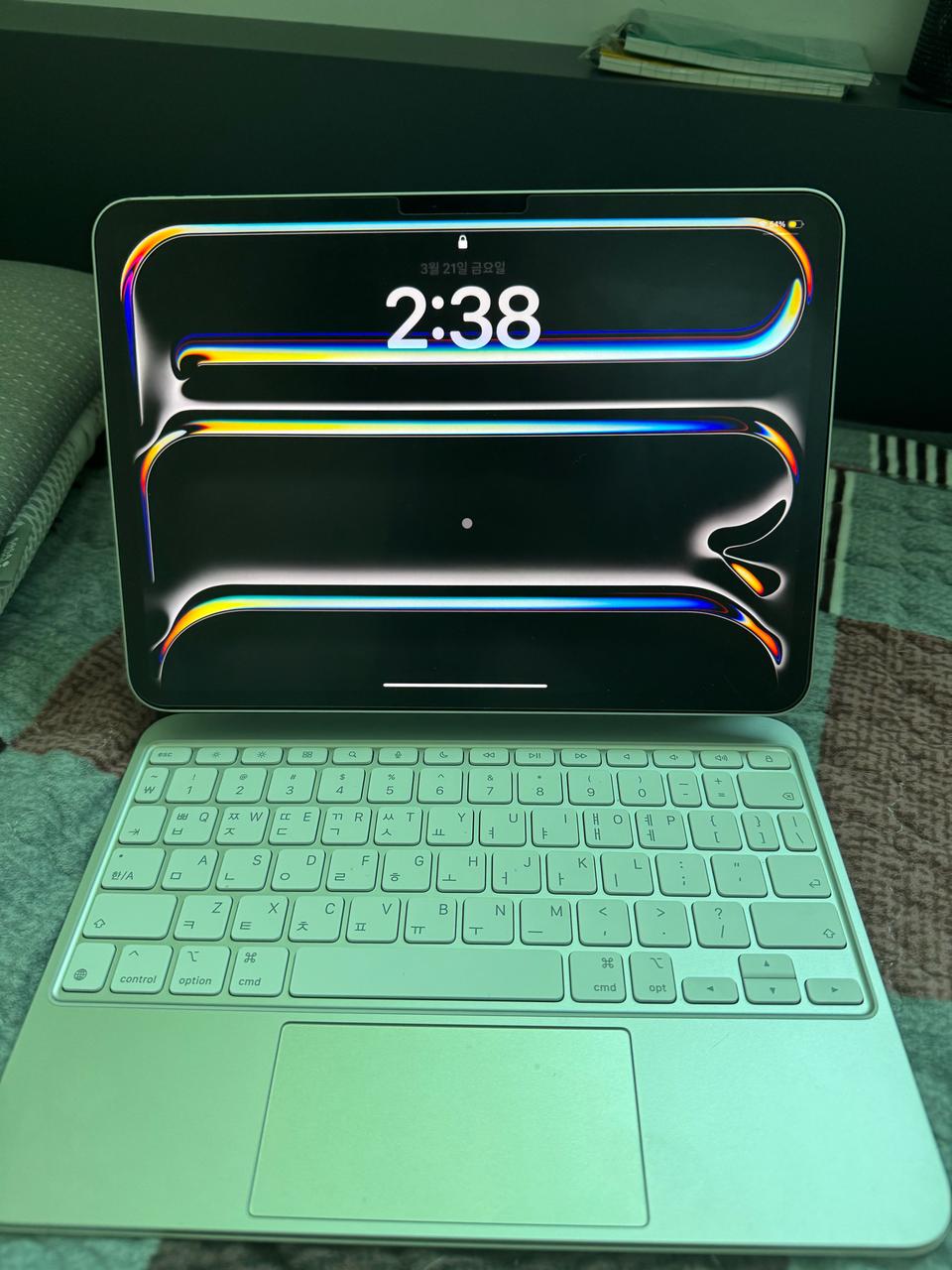 아이패드 m4 11+애플케어 2년+정품 매직키보드