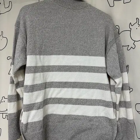 COS 스트라이프 니트 S