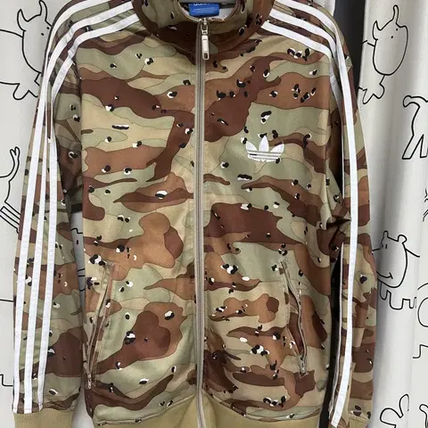 아디다스 파이어버드 카모 강동원 저지 M