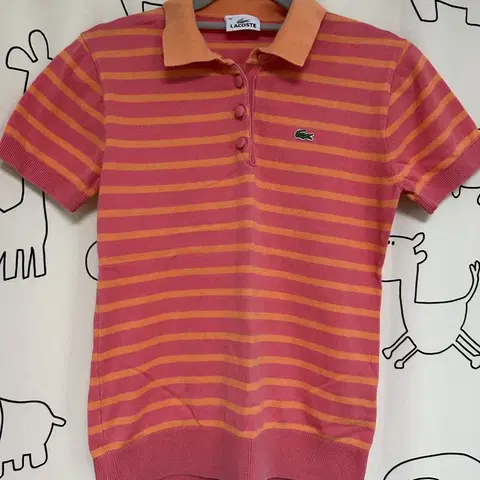 라코스테 코튼 니트