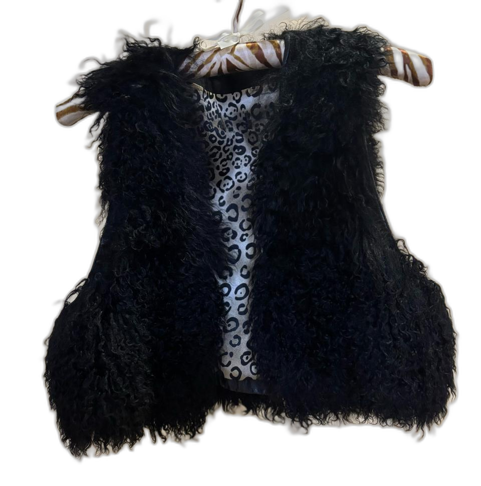 여성 양털 조끼