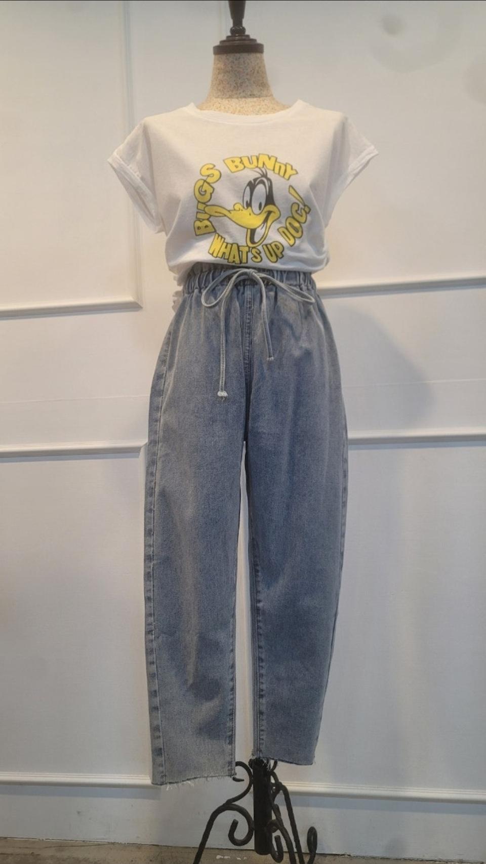 ❤밴딩청바지 하이웨스트청바지