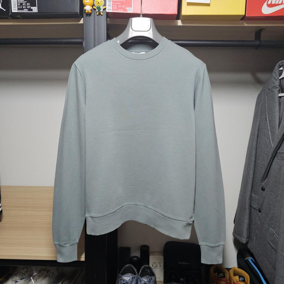 REISS 리스 엠보와플패턴 신축성좋은 남성 롱슬리브티셔츠 S