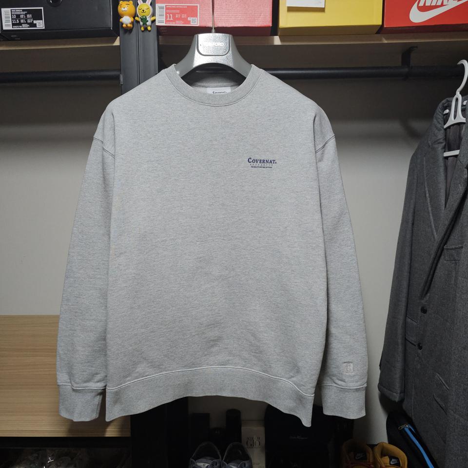 커버낫 어센틱 세미오버 남성맨투맨 스웨트 L