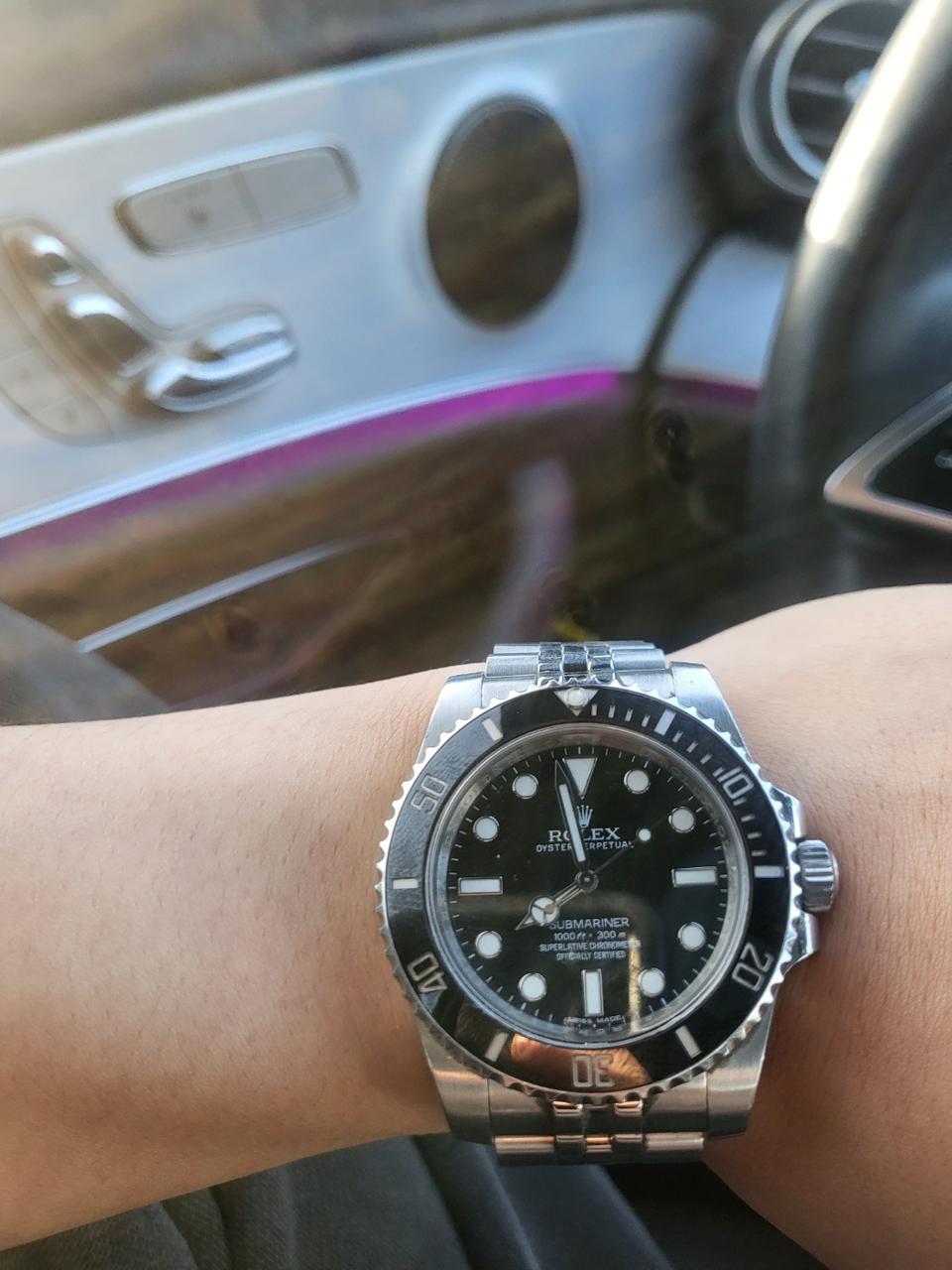 로렉스 서브마리너 논데이트 풀프랭