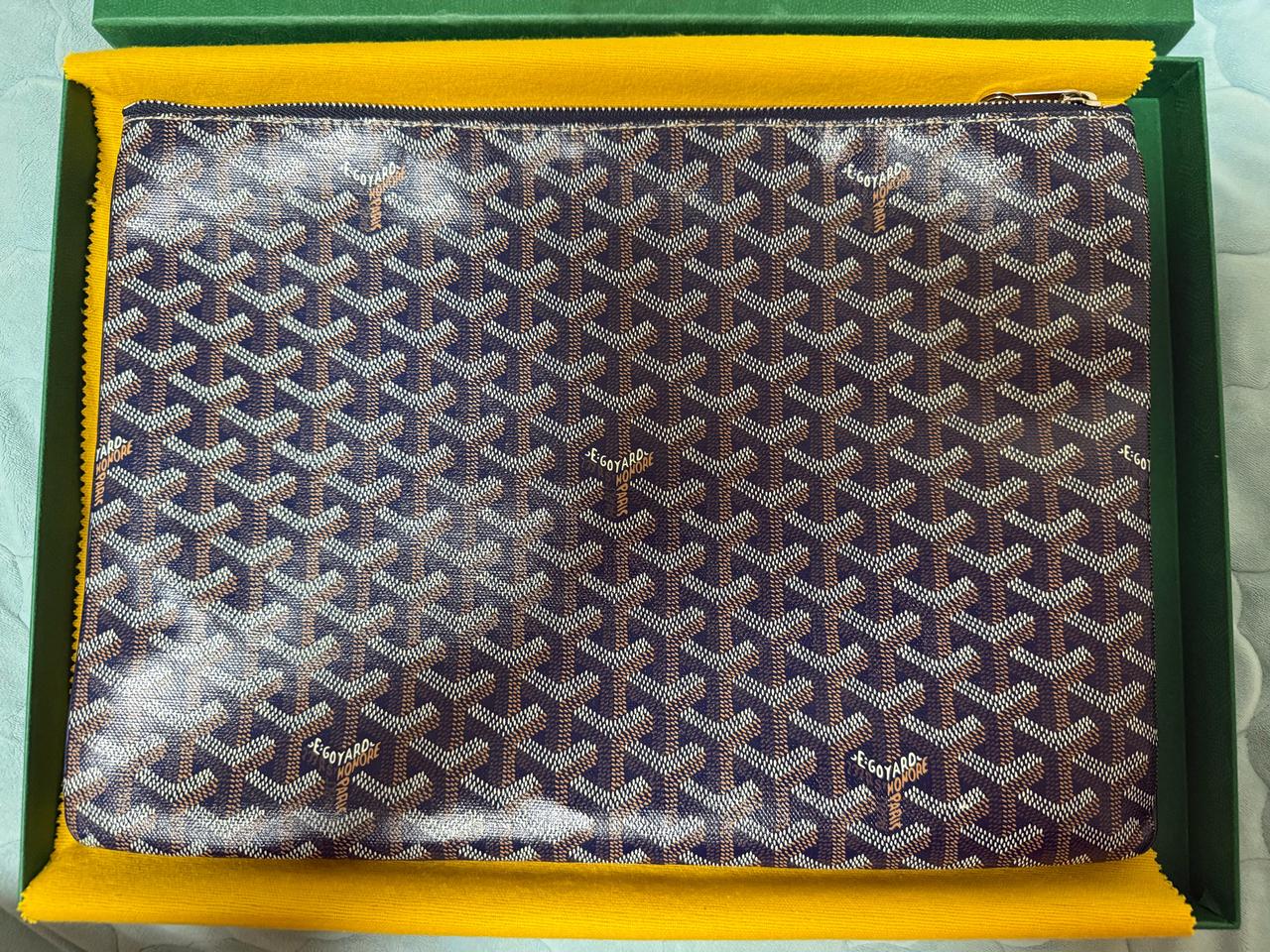 [새상품급] 고야드 세나 클러치 mgm 스폐셜 블루