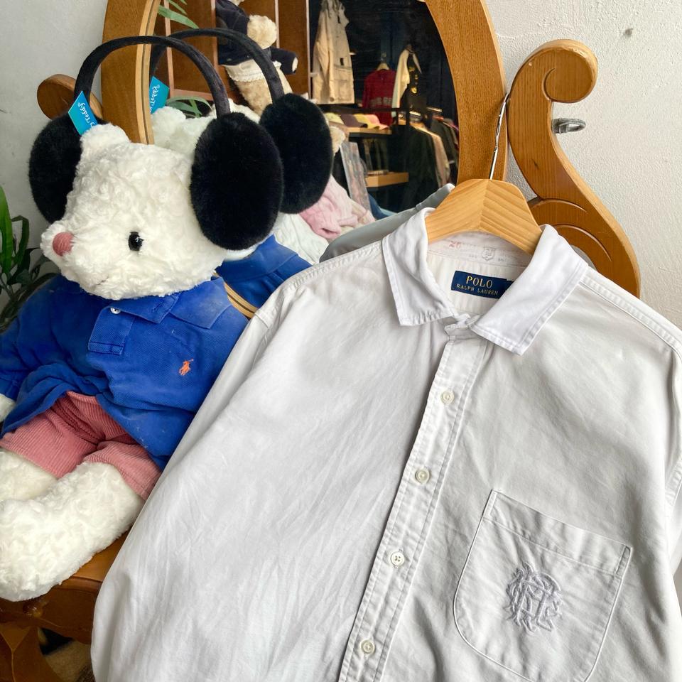 폴로랄프로렌 화이트 셔츠