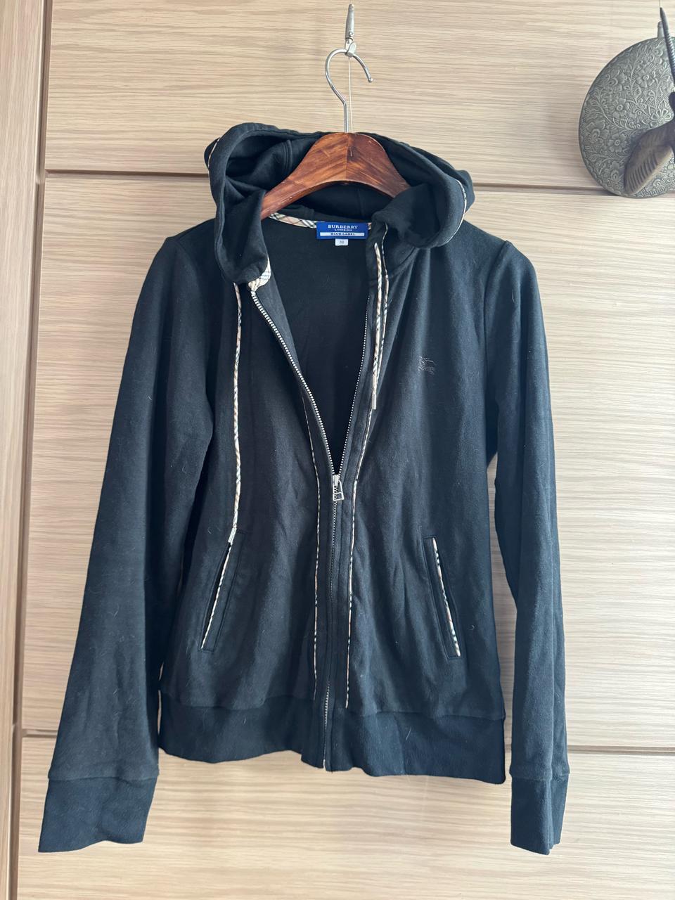 버버리후드집업