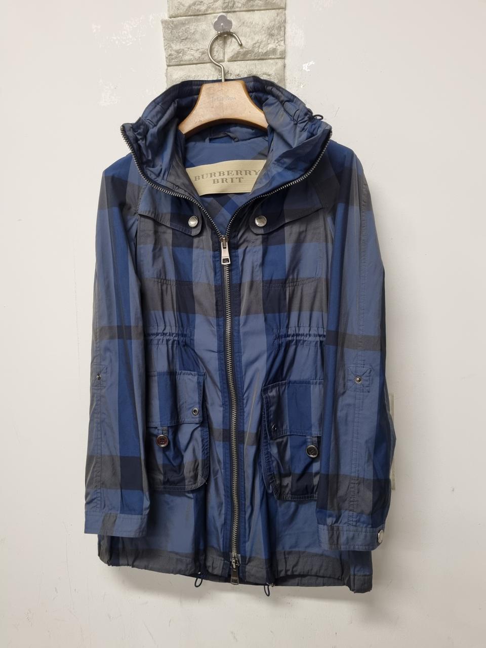 버버리 체크 봄 트렌치쟈켓