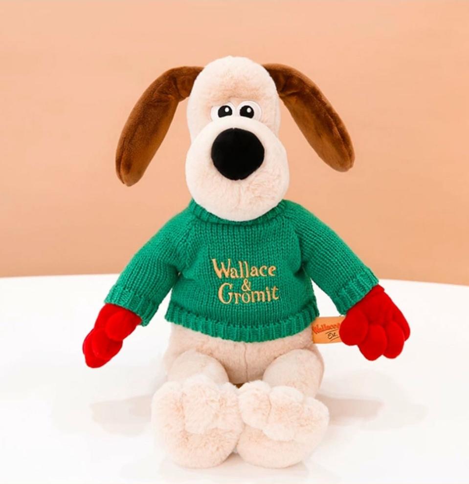 그로밋니트 대형 모루인형 니트 슈퍼그로밋 46cm