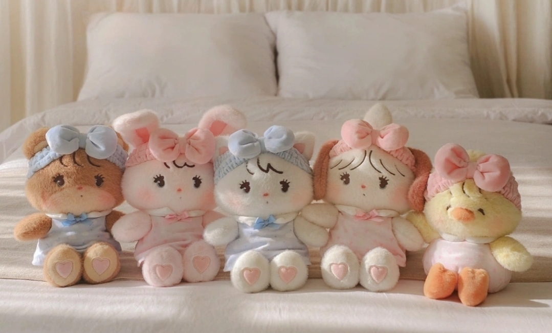 파자마 미코캐릭터즈 시리즈 5종 인형  일본 케릭터 정품