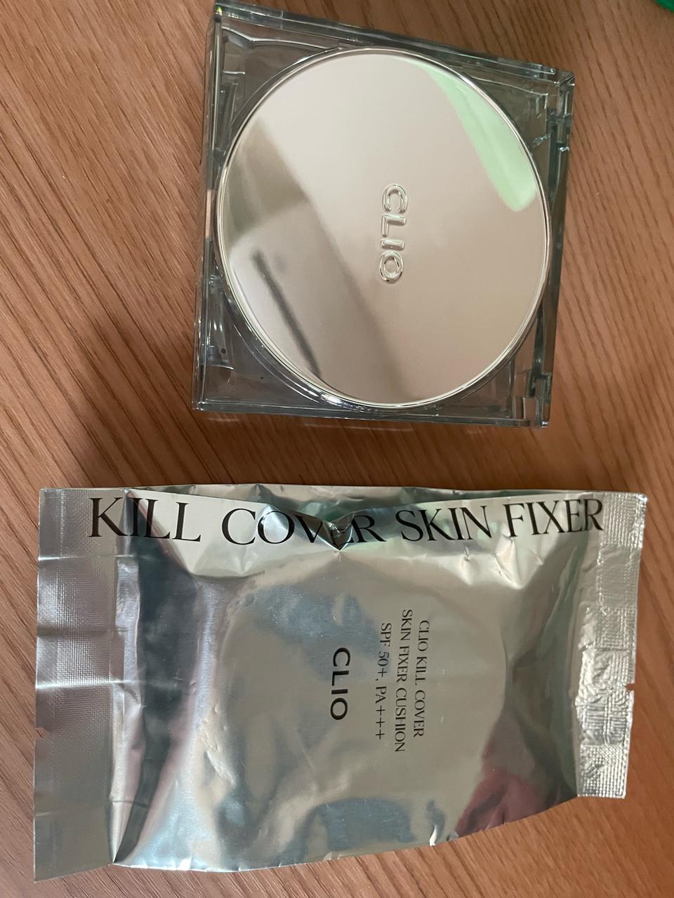 클리오 스킨픽서 쿠션 본품+ 케이스 + 리필 포함