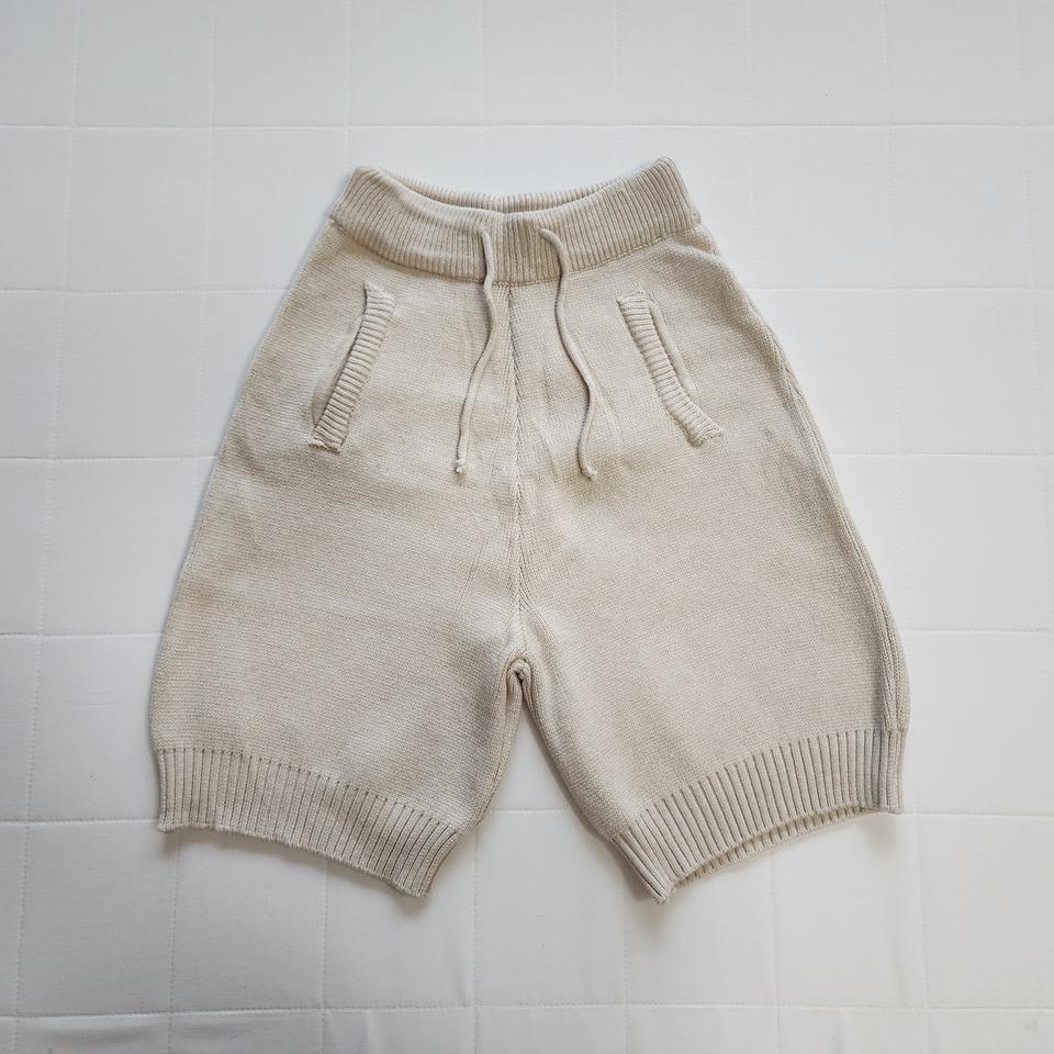 새상품) 니트밴딩반바지 F