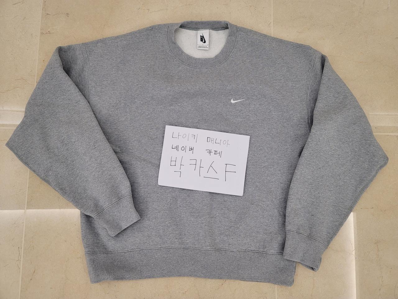 [L] NRG 솔로 스우시 크루 플리스 다크 그레이 헤더 - 아시아