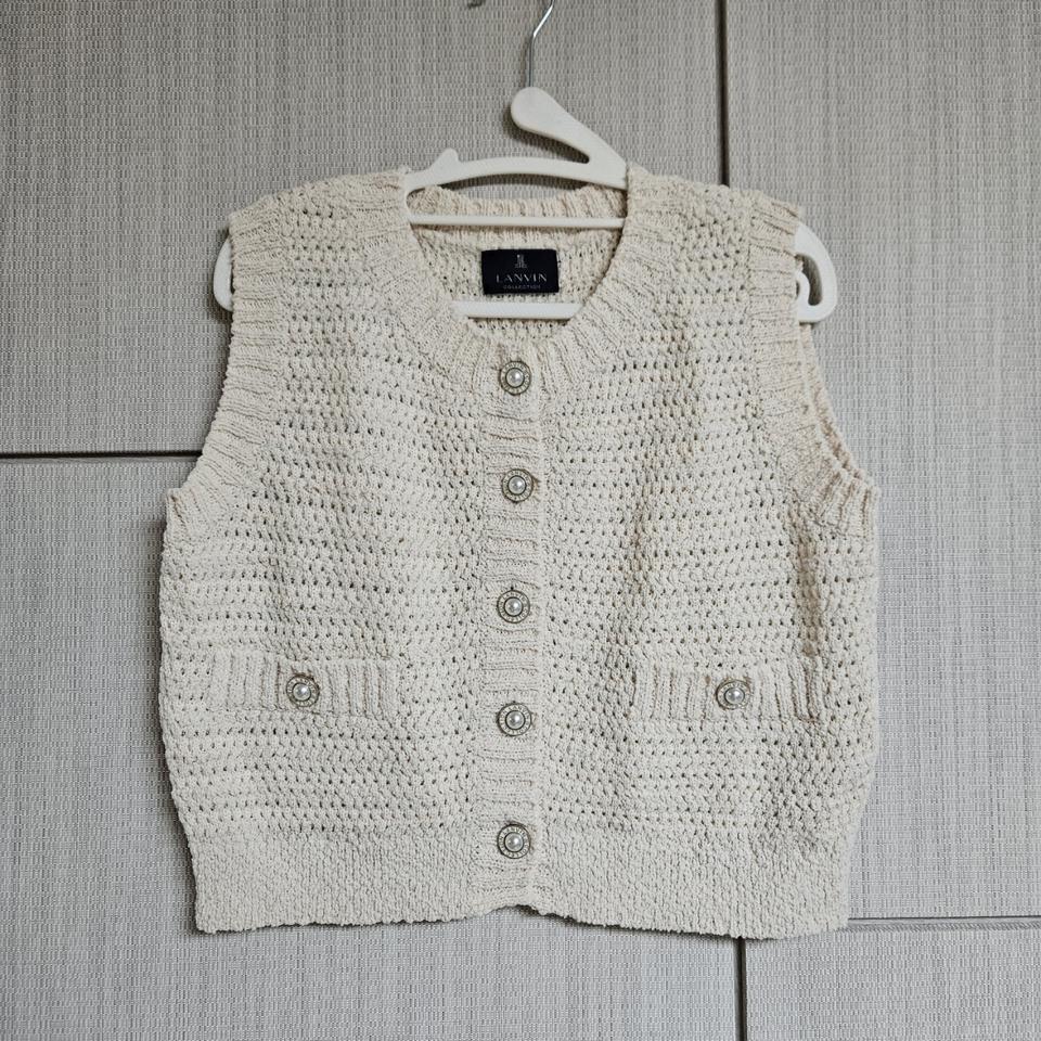 랑방 컬렉션 크롭 베스트 160