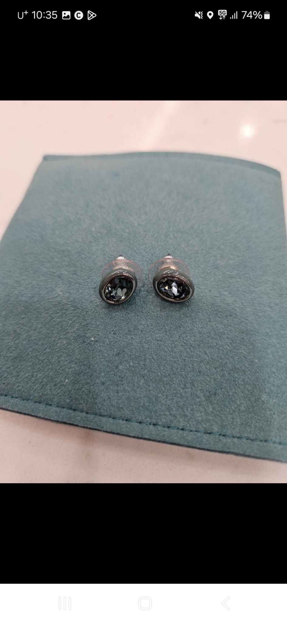 스와로브스키 정품귀걸이50000