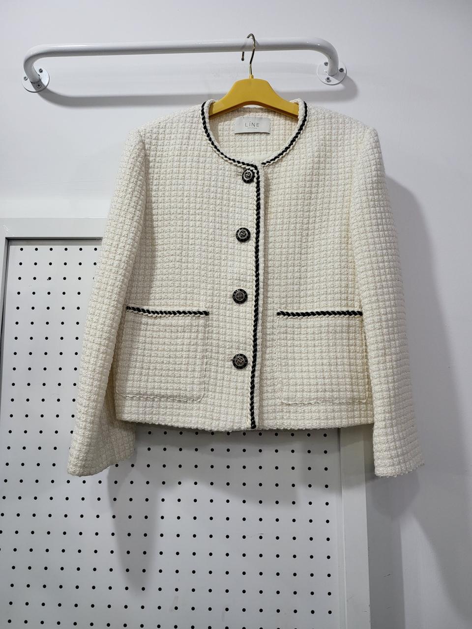 라인어디션 여성 트위드 자켓