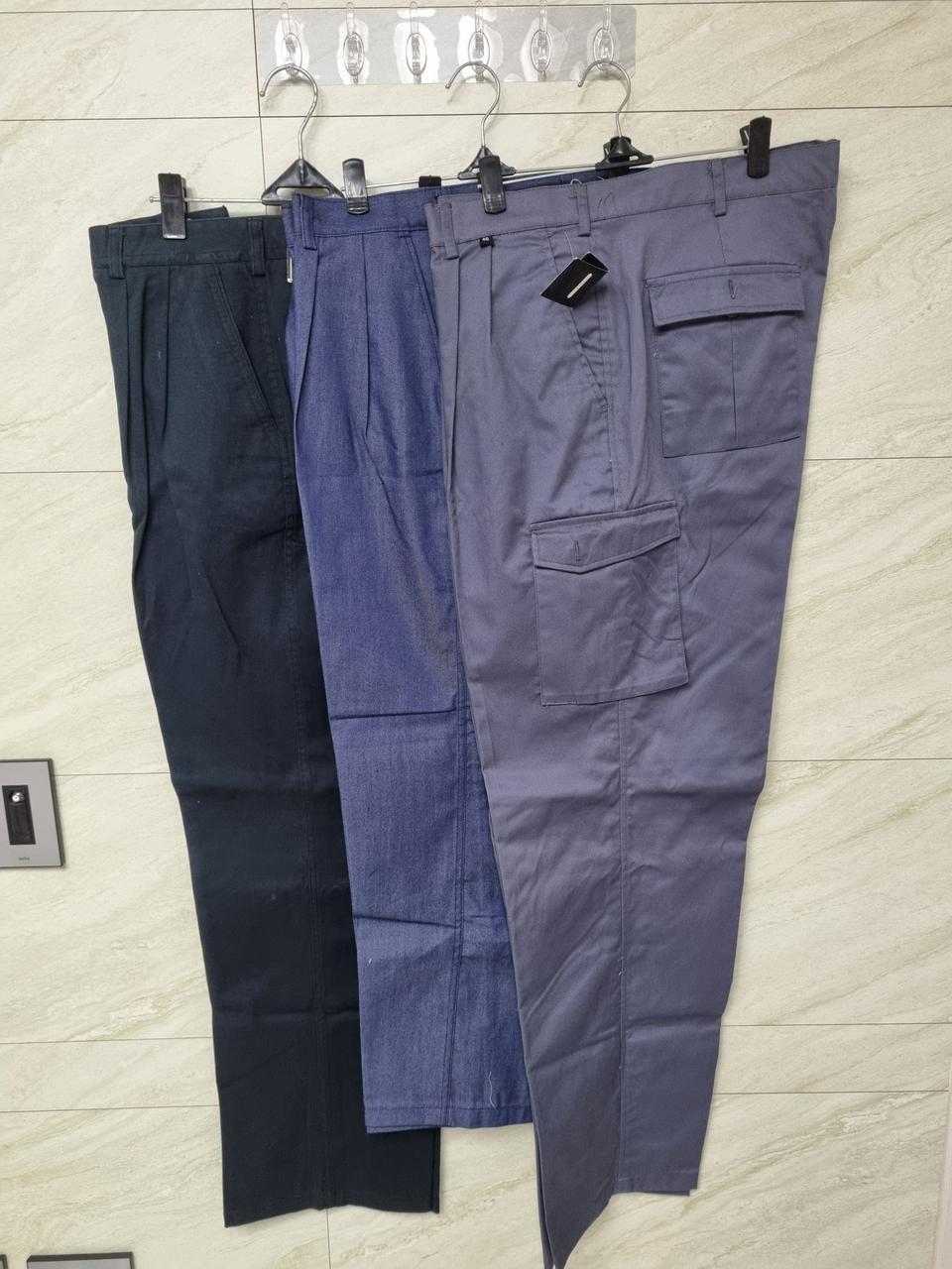 591)남성작업복바지3종세트