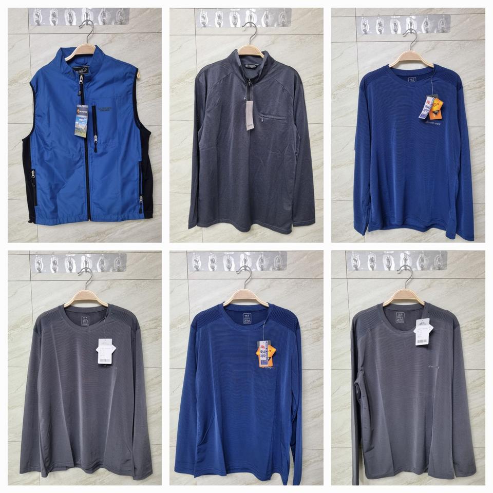 597)남성작업복6종세트