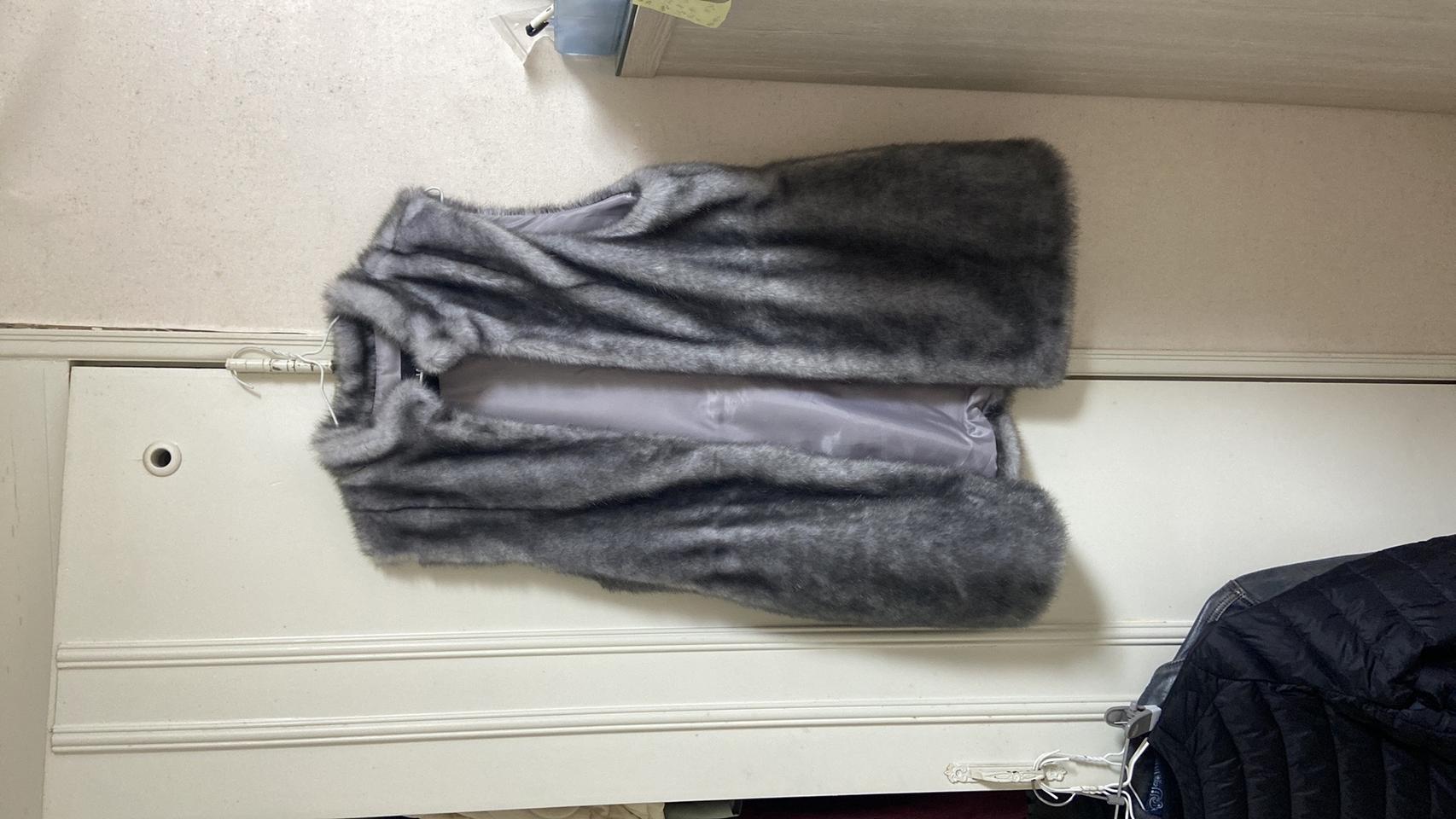 밍크 털 조끼m (새거)