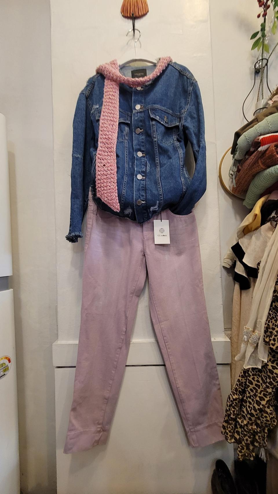 자라 노카라 데님자켓