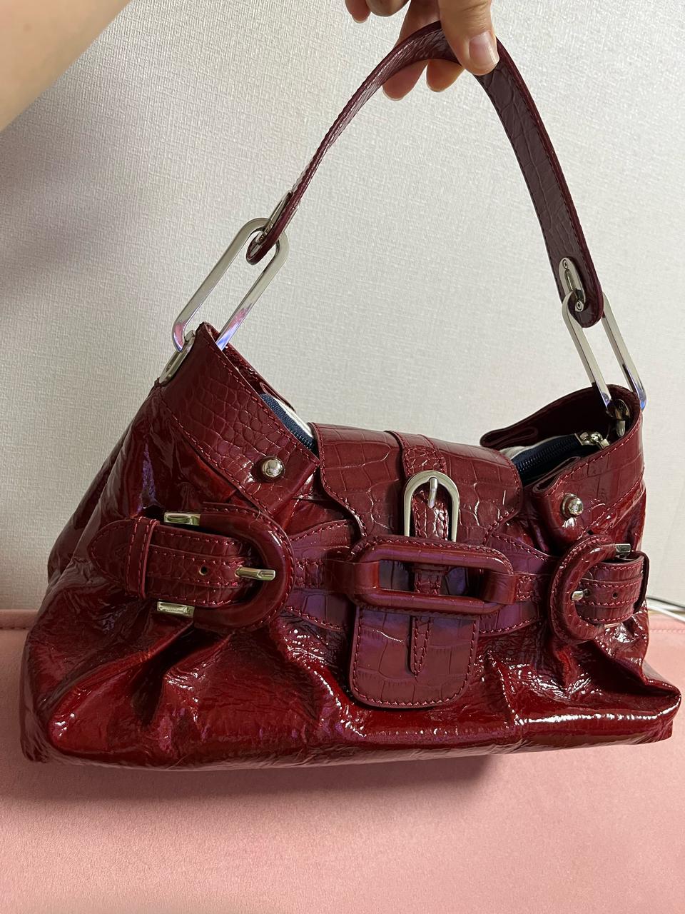 아니베f 소가죽핸드백