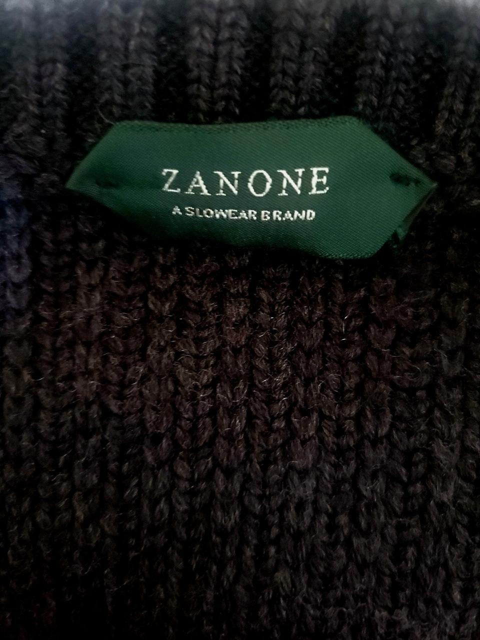 [미착용] ZANONE 울100% 스웨터 52 사이즈