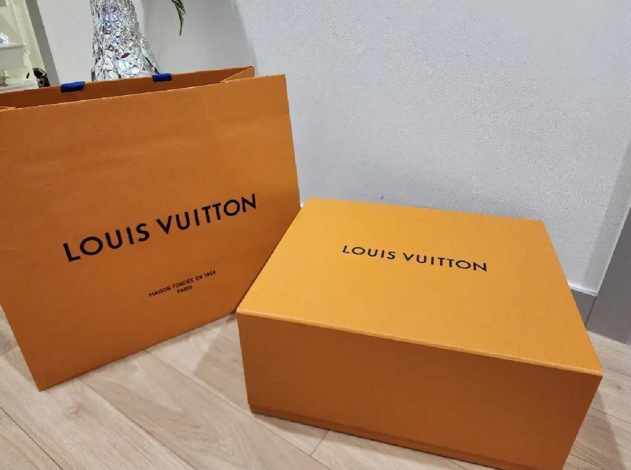 루이비통 명품봉투 종이가방 종이박스 포장박스 포장가방 1세트 일괄