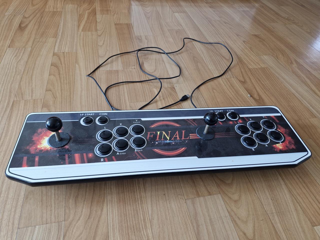 2인용 아케이드 게임기 조이스틱 고전게임