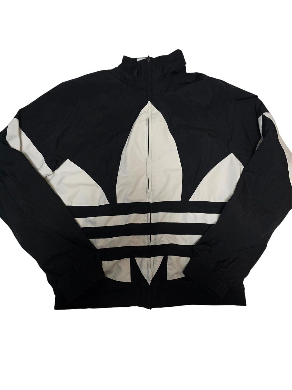 아디다스 빅로고 트레포일 윈드브레이커  L