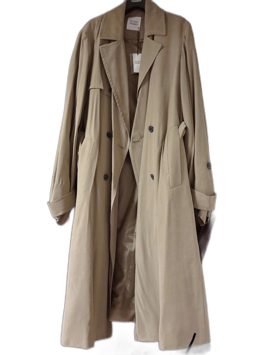(새상품)스튜디오 톰보이 트렌치코트