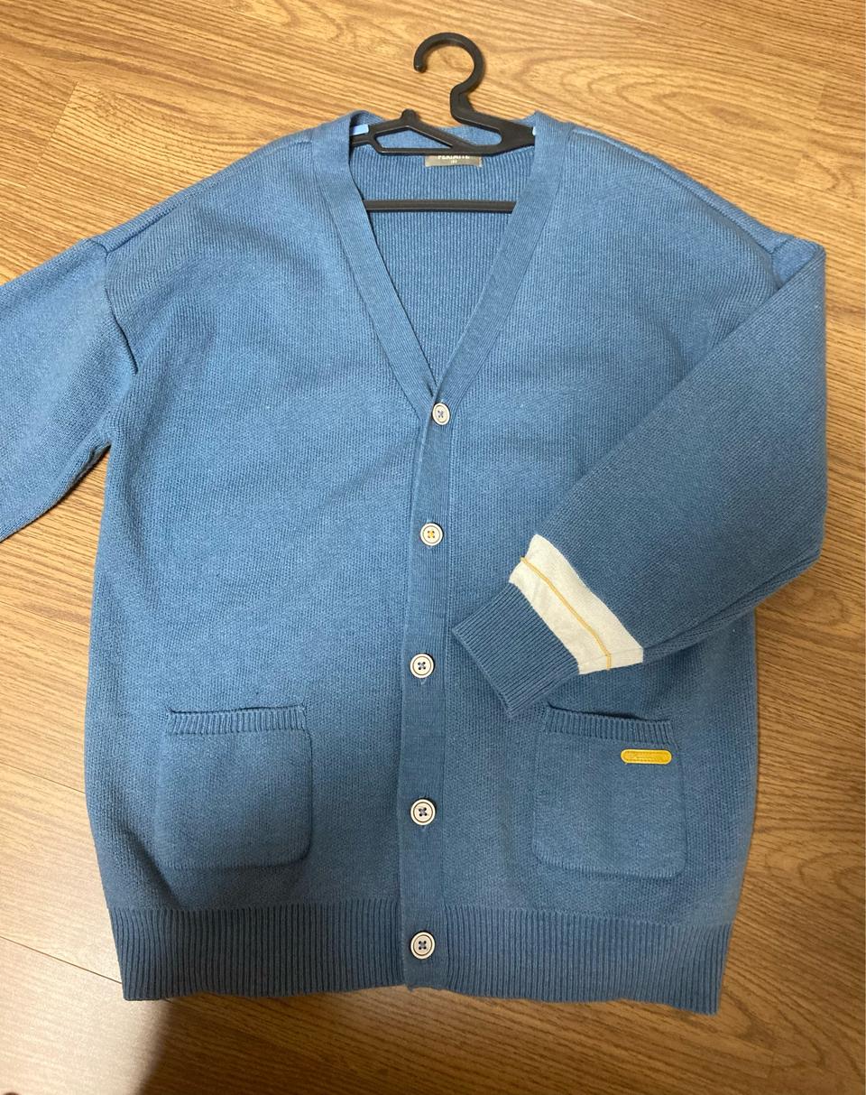 맨투맨 150 가디건 니트가디건 간절기 봄 가을 니트 어린이