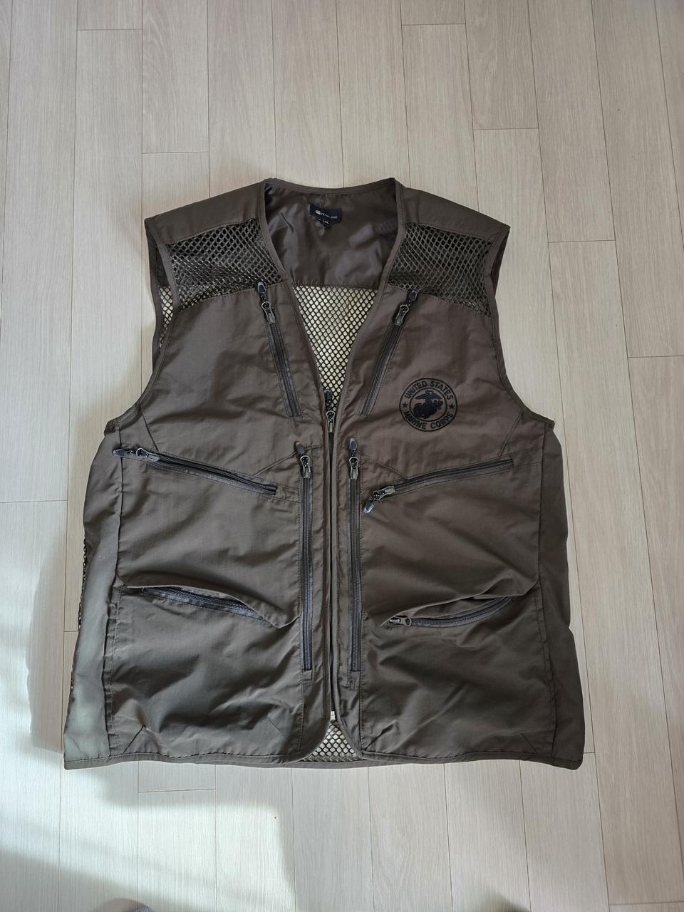 팀원  아웃도어 텍티컬 밀리터리 베스트조끼 105-110