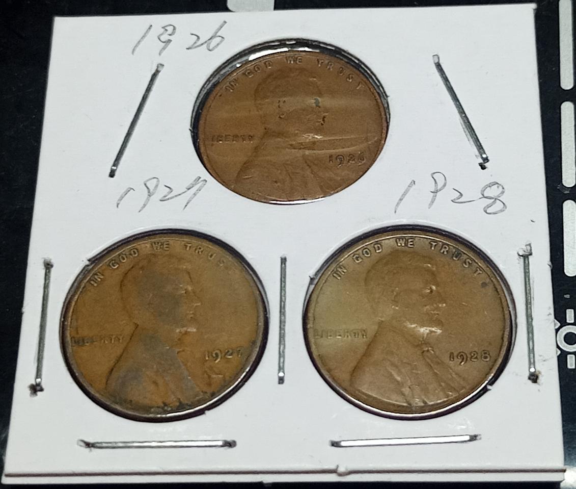 링컨 1센트(1926년, 1927년, 1928년 밀 페니)