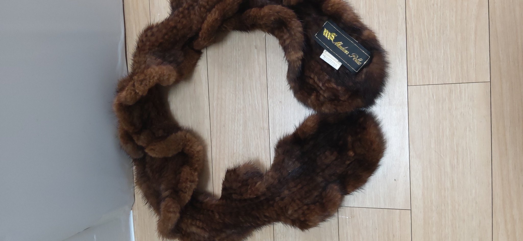 마담포라 밍크목도리