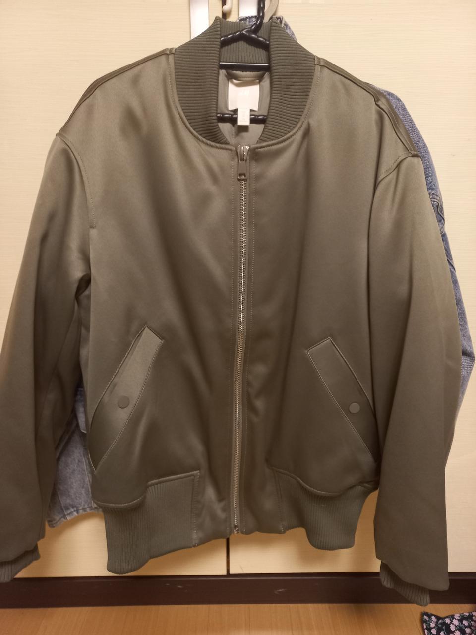 보관 새옷/H&M  항공점퍼 여성 자켓 봄버