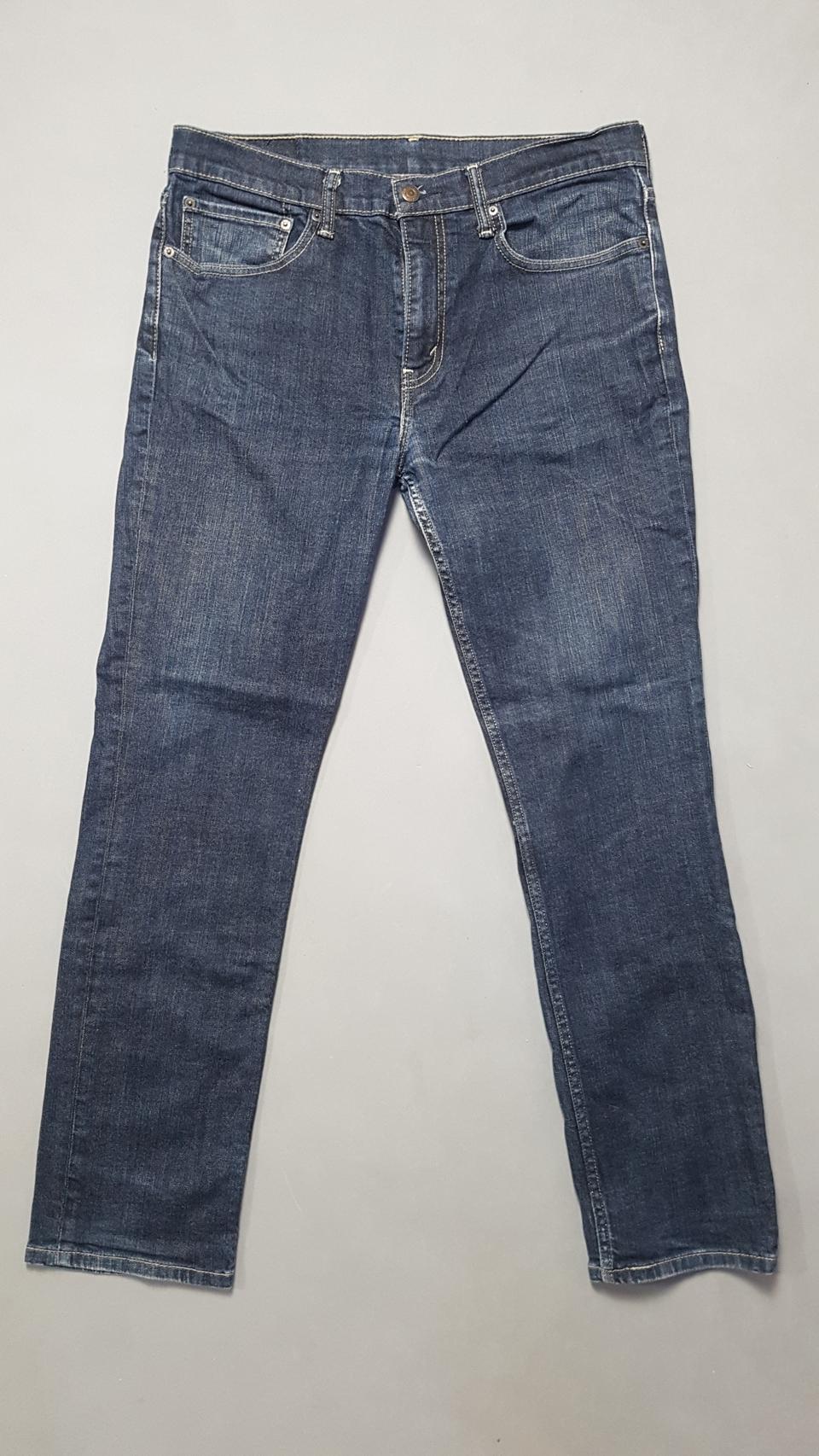 [34] 리바이스 511 흑청 슬림진 청바지 W34L32